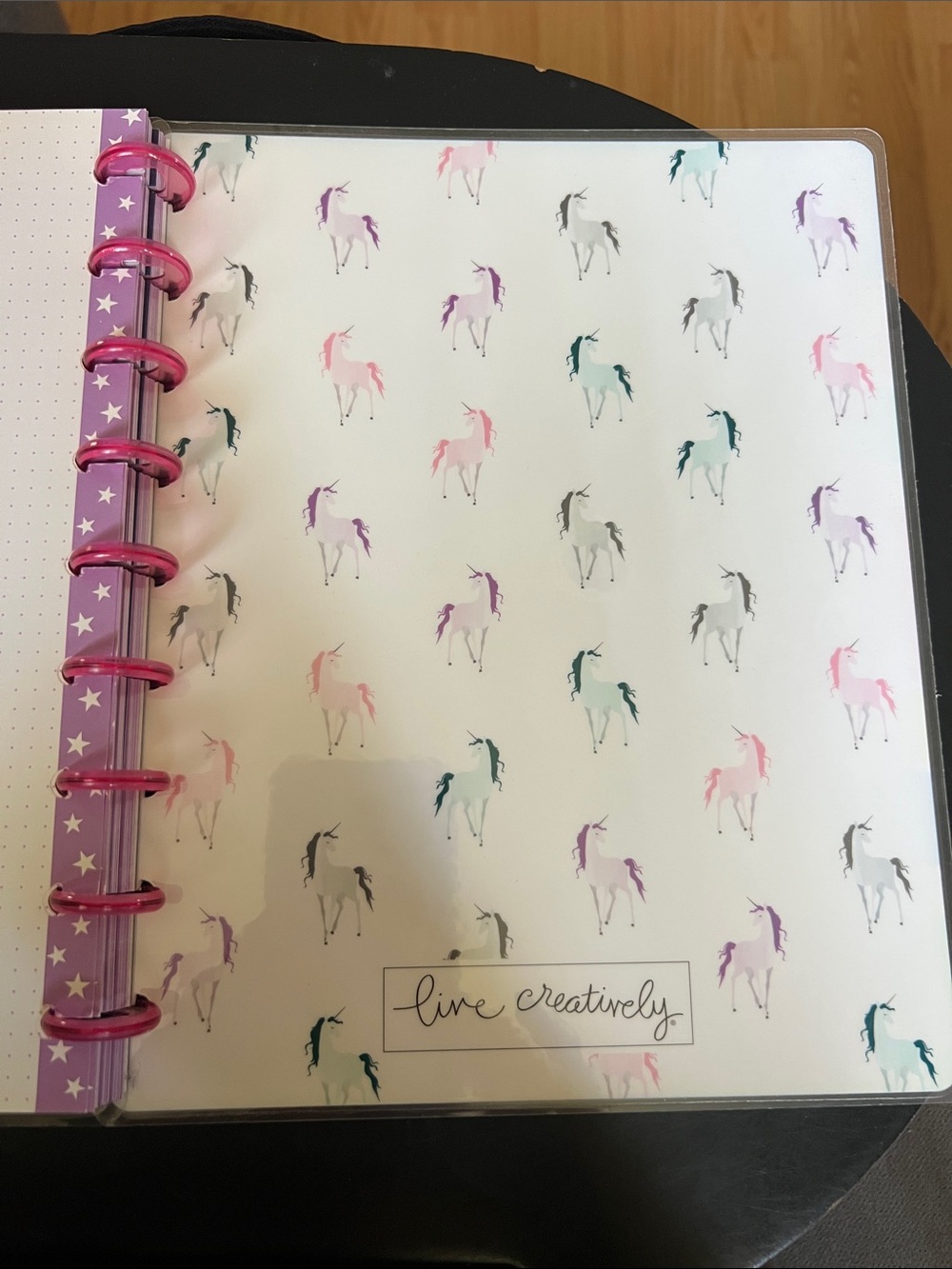 The Happy Planner Striped Notebook in Purple, Pink, Teal, Blue, Green, Orange - Picture 9 of 9